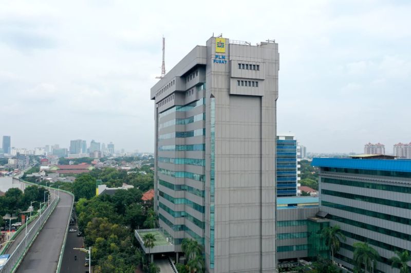 Kantor Pusat PLN di Kebayoran Baru, Jakarta Selatan. (foto:gemapos/ant)